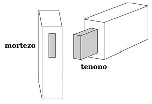 tenono kaj mortezo